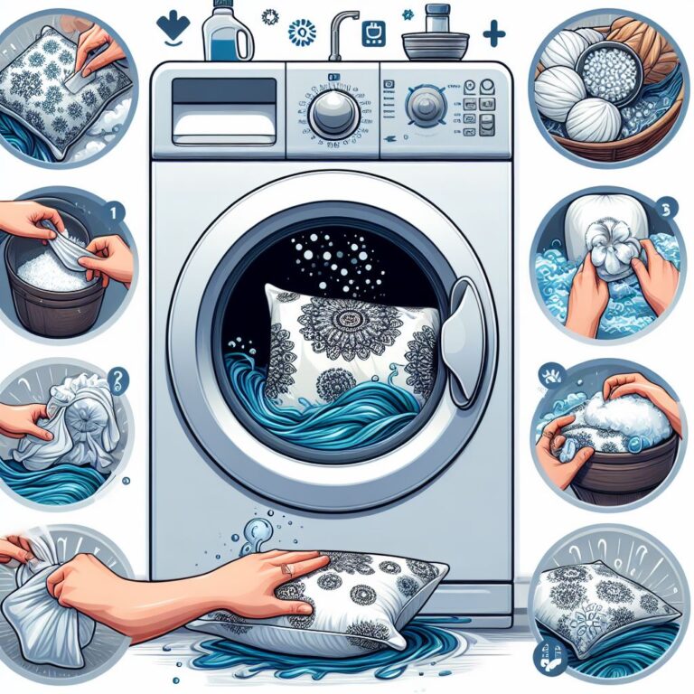 How to Wash Pillows in a Washing Machine for a Fresh and Clean Sleep