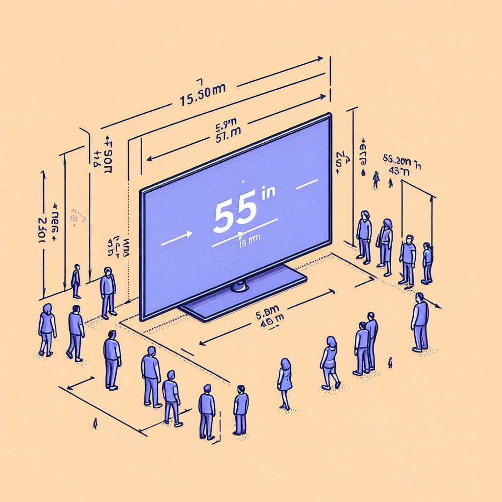 55-Inch TV Dimensions